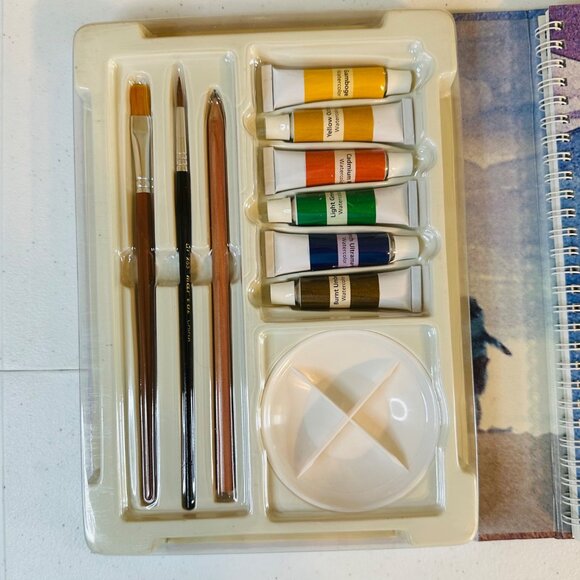 The Complete Watercolor Set With Techniques & Project Books Art Set Paint Set - Picture 5 of 16